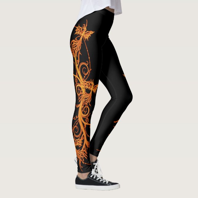 Rise of the Phoenix Leggings (Right)