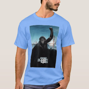 Rise of the Planet of the Apes Caesar Ape Army Mov T-Shirt