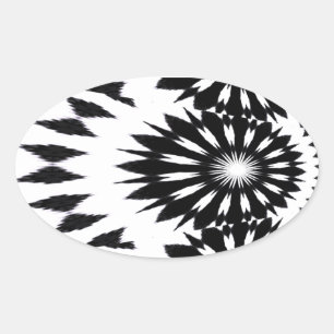 Rise_ Oval Sticker