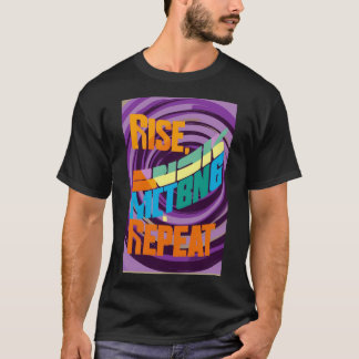 Rise, Risk, Repeat – Motivation Mode Tee