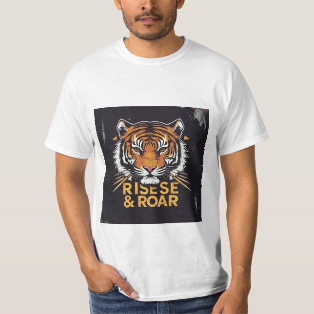 Rise & Roar – Tiger  T-Shirt (Front)