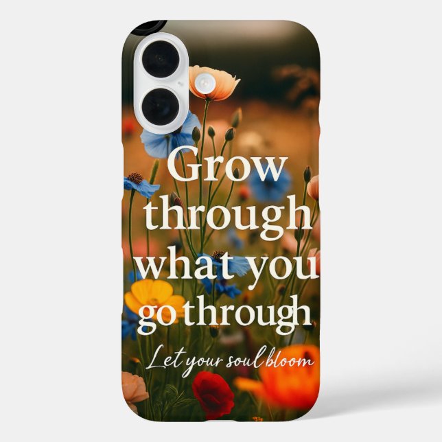 "Rise & Shine" Motivational Quote iPhone Cover  (Back)