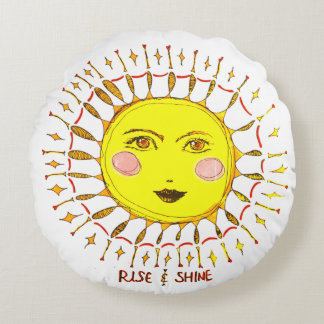 Rise & Shine Round Cushion