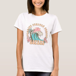 Rise Sunburn Sunset Repeat Retro Beach T-Shirt