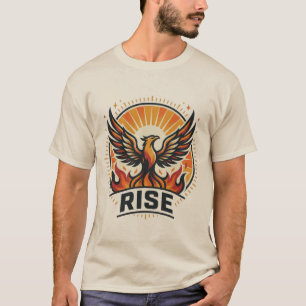 Rise Thrive Inspirational Motivation Personal Grow T-Shirt