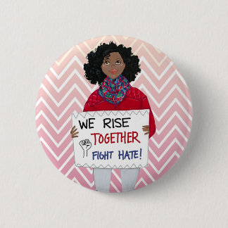 Rise Together 6 Cm Round Badge