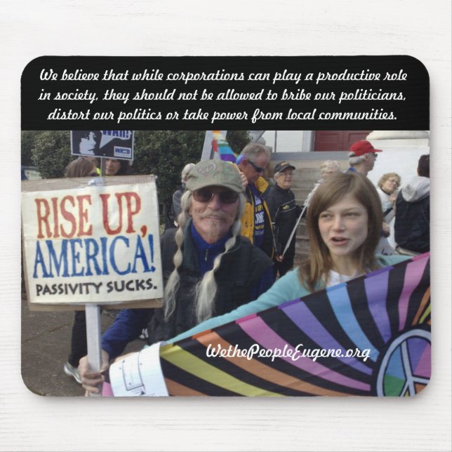 Rise Up America Mouse Mat (Front)