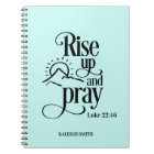 Rise Up and Pray Luke 22:46 Custom Blue Prayer