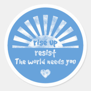 Rise Up and Resist Sticker Sheet