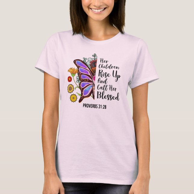 Rise Up Blessed T-Shirt (Front)