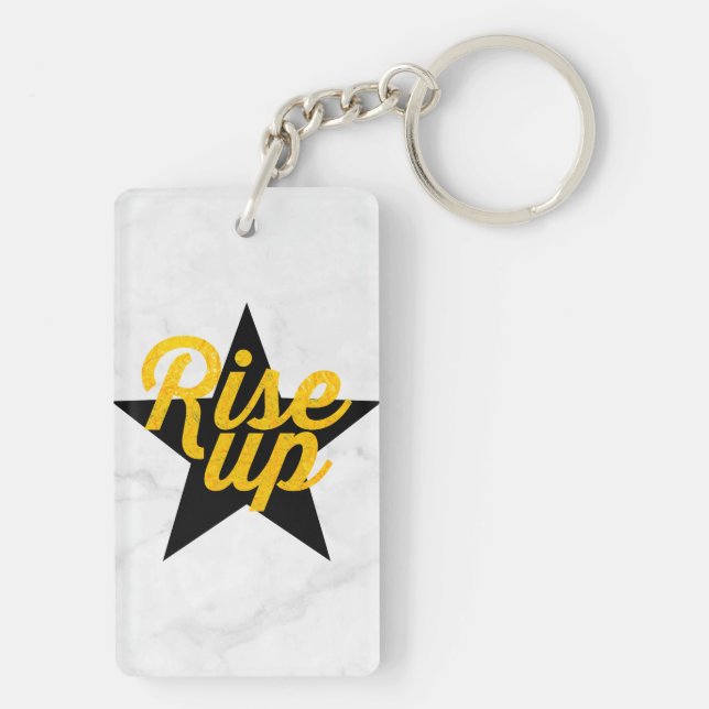 Rise Up Hamilton Key Ring (Back)