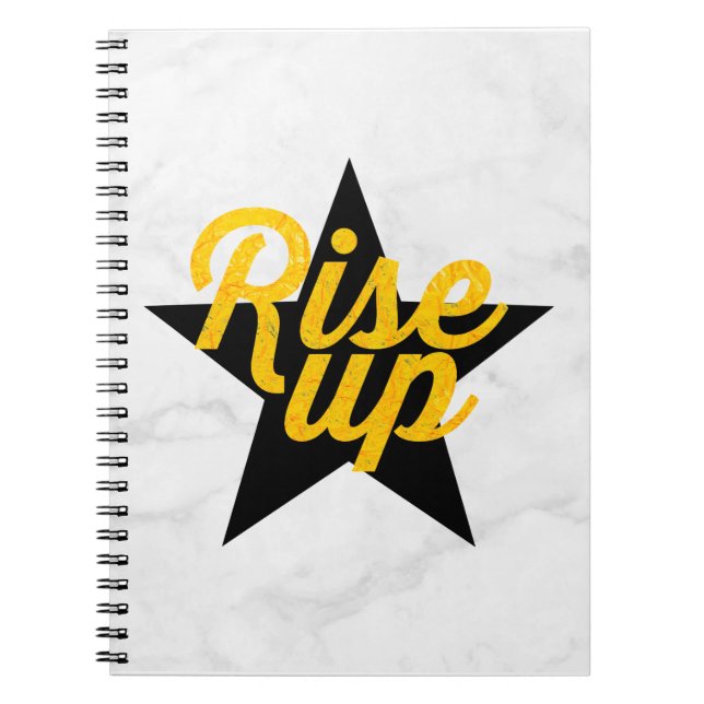 Rise Up Hamilton Notebook (Front)