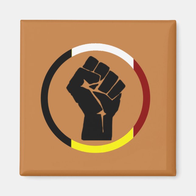 Rise Up - Idle No More Magnet (Front)