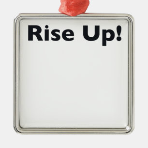 Rise Up! Metal Tree Decoration