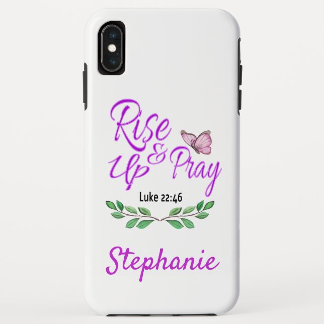 Rise Up & Pray Case-Mate iPhone Case (Back)