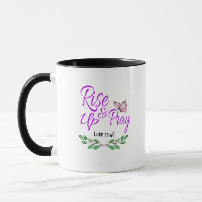 Rise Up & Pray Mug (Left)