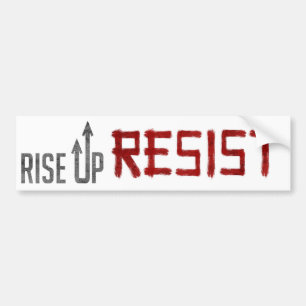 Rise Up, Resist Bumper Sticker