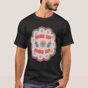 Rise Up Women's Human Rights March Retro T-Shirt