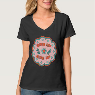 Rise Up Women's Human Rights March Retro T-Shirt