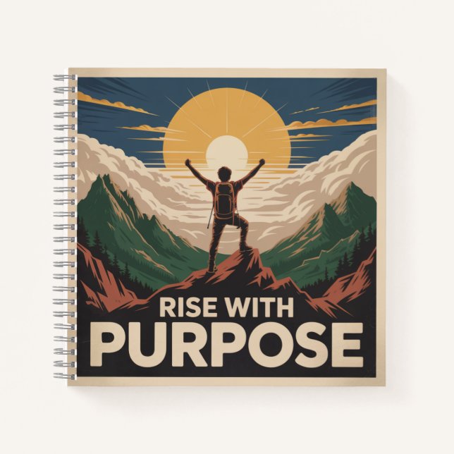 Rise With Purpose Notebook (Front)
