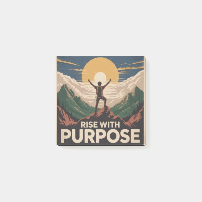 Rise With Purpose Post-it Notes (Front)