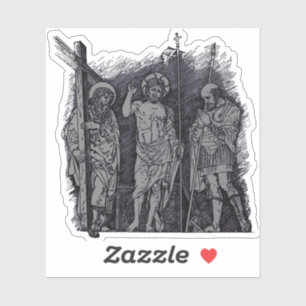 Risen Christ between Saints Andrew and Longinus