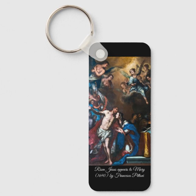 Risen Jesus appears to Mary  Key Ring (Front)