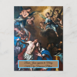 Risen Jesus appears to Mary  Postcard