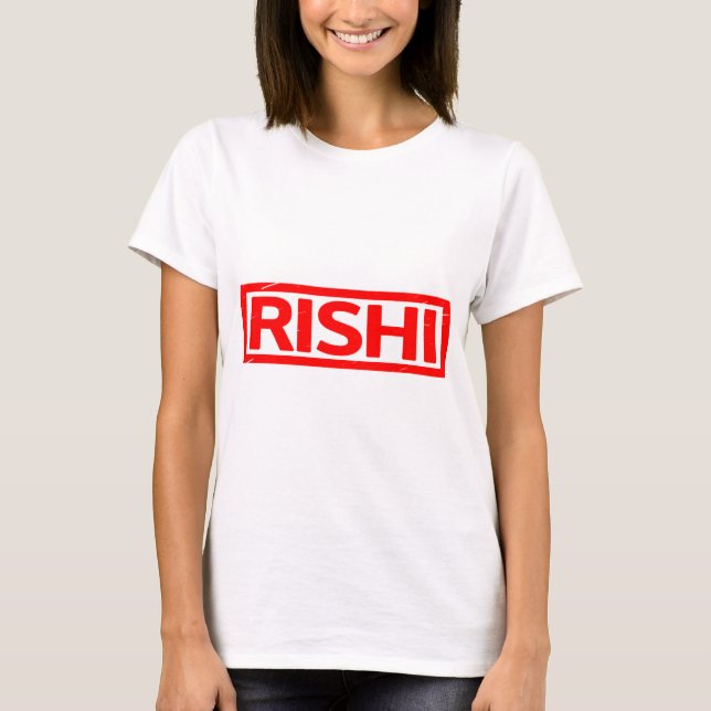 Rishi Stamp T-Shirt (Front)