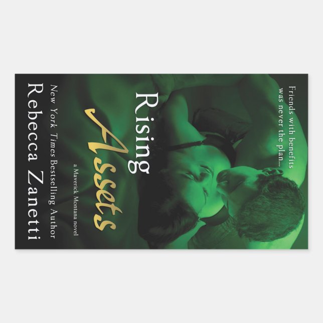 Rising Assets by Rebecca Zanetti Rectangular Sticker (Front)