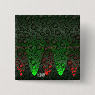 Rising Bubbles Green/Red Badge
