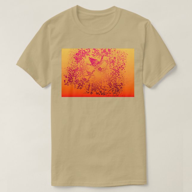 Rising Cranes T-Shirt (Design Front)