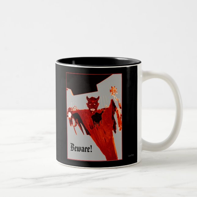 'Rising Devil' Mug (Right)