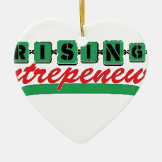 RISING ENTREPRENEUR CERAMIC TREE DECORATION