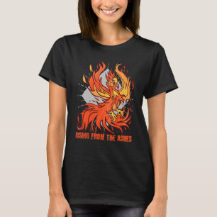 Rising from Ashes Cute Phoenix Firebird Fantasy Fi T-Shirt