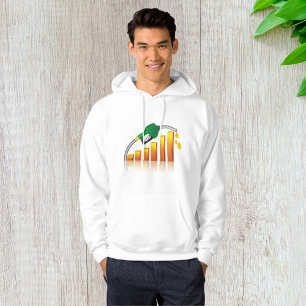 Rising Gas Prices Inflation Bar Chart Hoodie