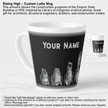 Rising High - Custom Latte Mug 