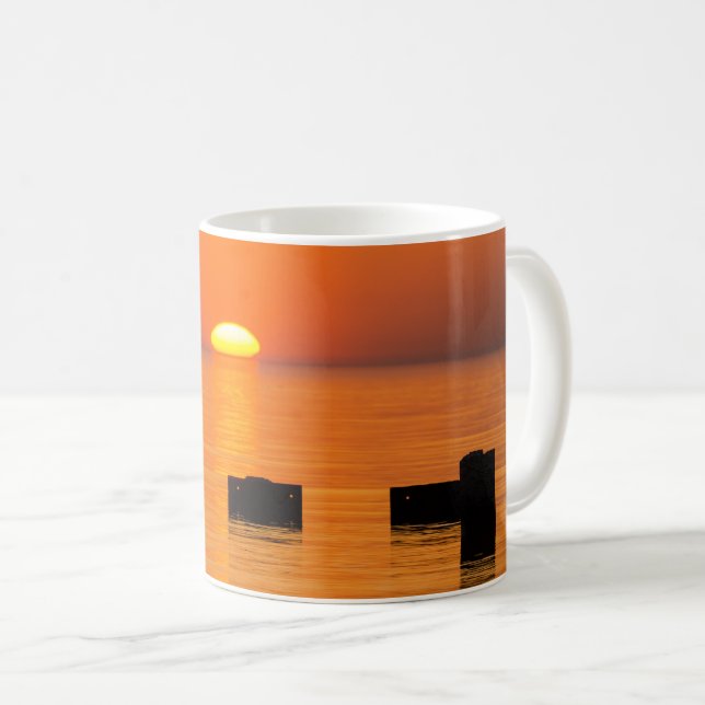 Rising Orange Coffee Mug (Front Right)