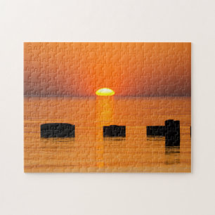 Rising Orange Jigsaw Puzzle