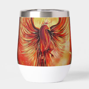 Rising Phoenix Fire Bird Bold Flame Motivational