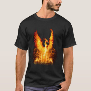Rising Phoenix Fire Fenix Inspiration Gift T-Shirt