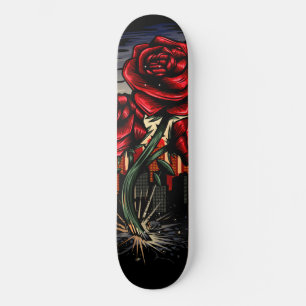 Rising Rose Skateboard