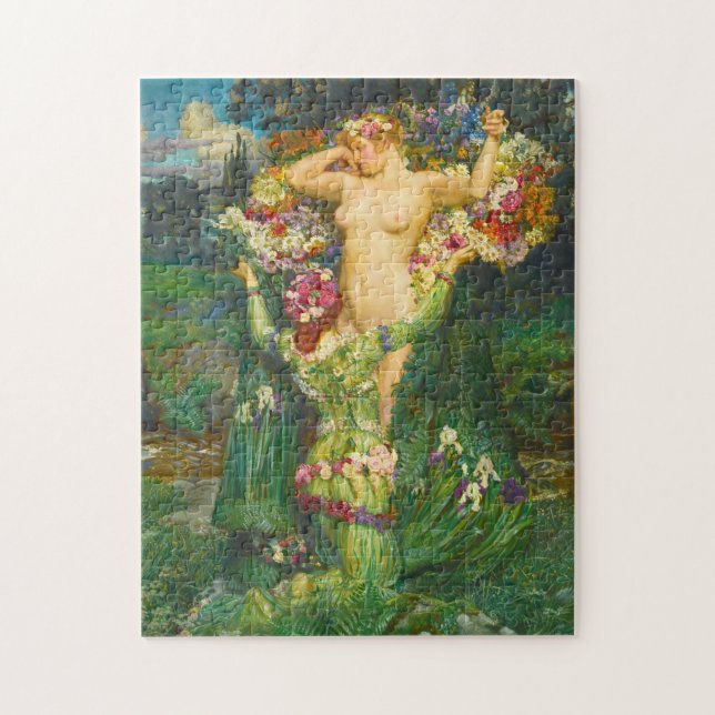 Rising Spring | Byam Shaw Jigsaw Puzzle (Vertical)