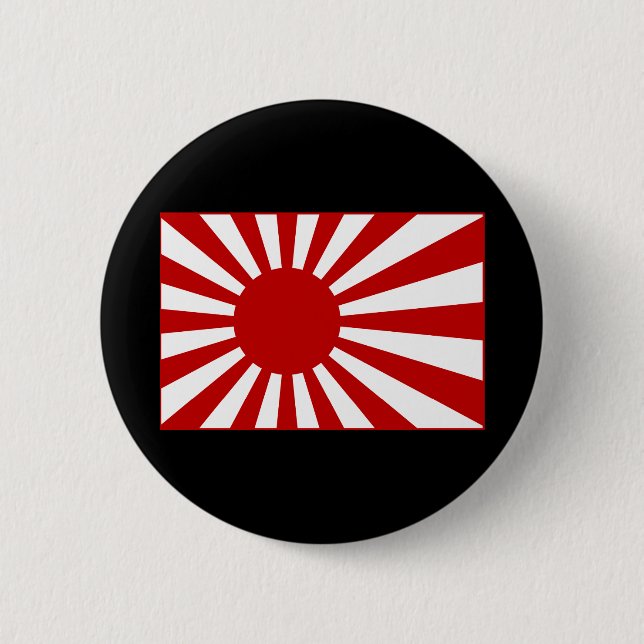Rising Sun2 6 Cm Round Badge (Front)