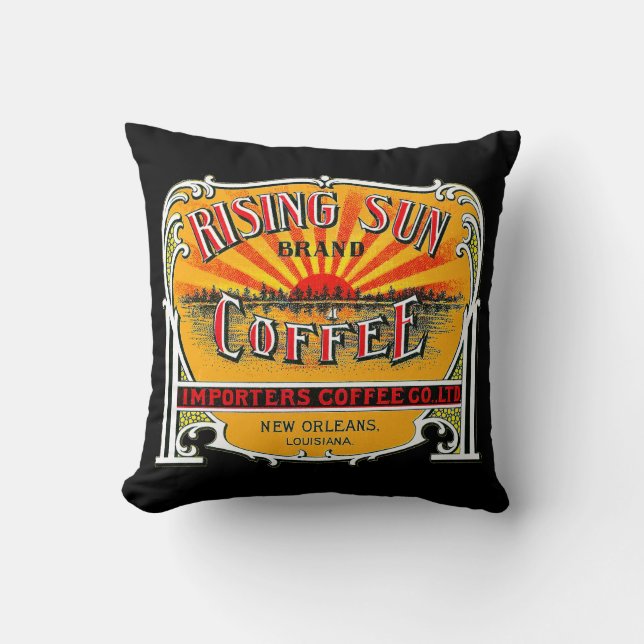 Rising Sun Coffee Cushion (Front)