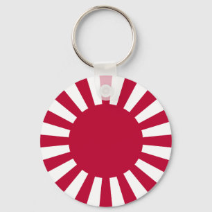 Rising Sun Flag Key Ring