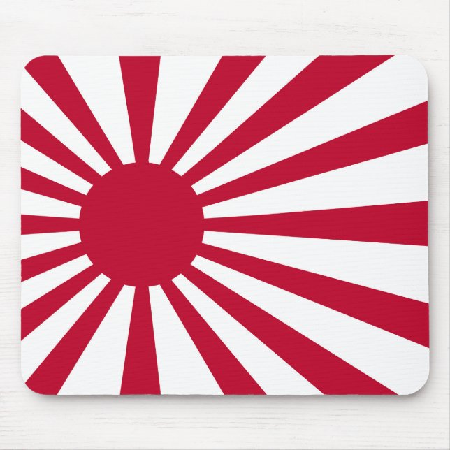 Rising Sun Flag Mouse Mat (Front)