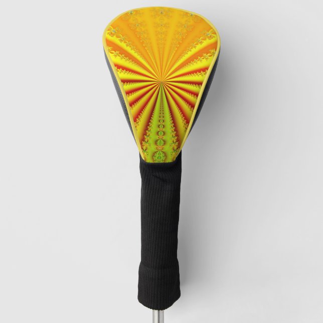 Rising Sun - Golf Head Cover (Front)