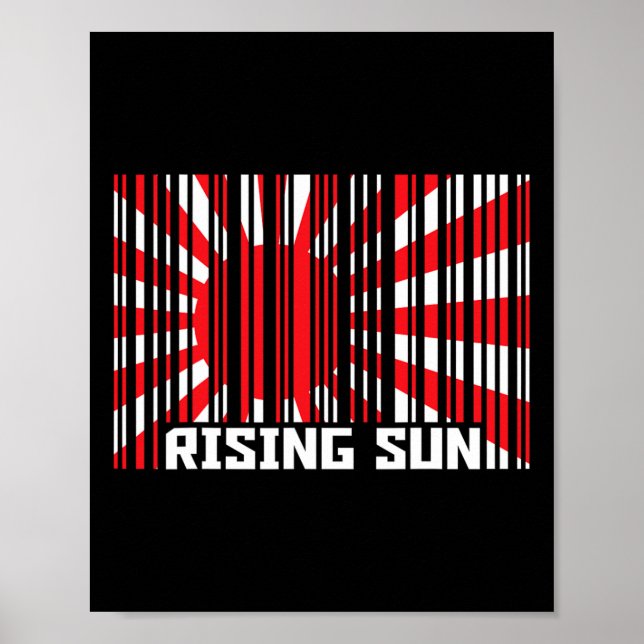Rising Sun Karate Rcode  Poster (Front)