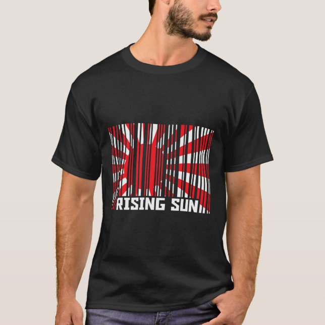 Rising Sun Karate Rcode  T-Shirt (Front)